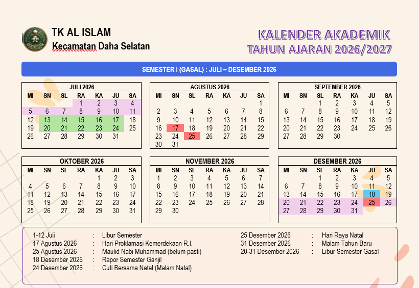 Thumbnail Kalender